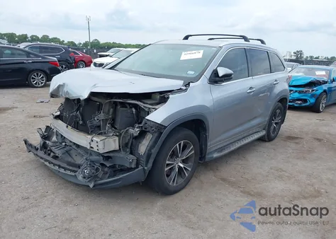 2016 Toyota Highlander Xle V6 из США, поврежденный, VIN 5TDKKRFH3GS146873